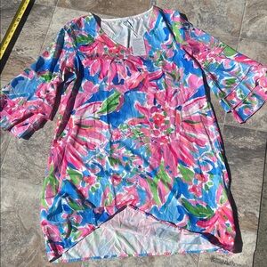 Vibrant Floral Midi Dress